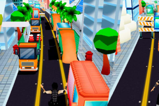 I will create endless runner game, subway surfer, temple run, 3d unity game