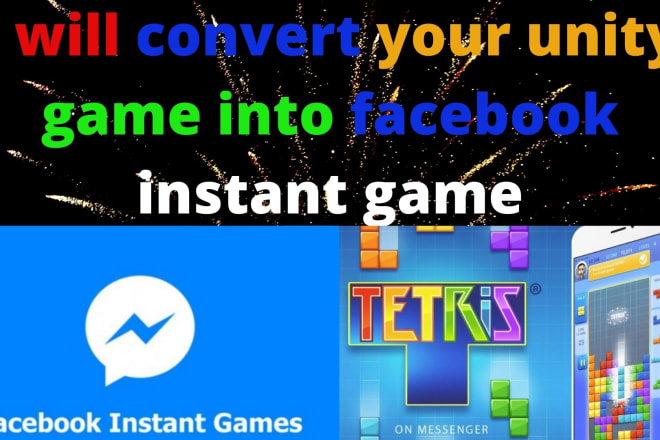 I will create facebook instant games