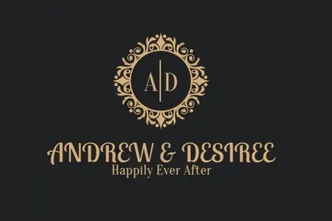 I will create high quality wedding logo design with fastest delivery