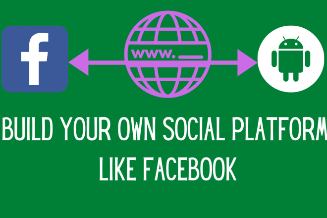 I will create like facebook social website and android apps