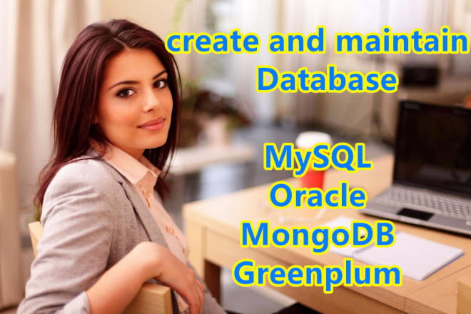 I will create maintain and tuning mysql, oracle, mongodb databases