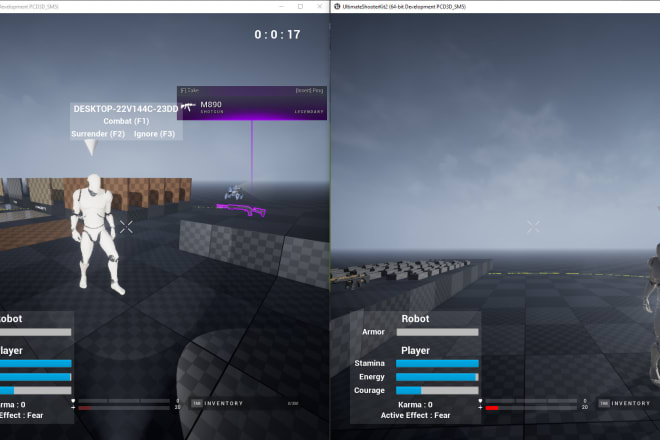 I will create or fix multiplayer features in unreal engine 4