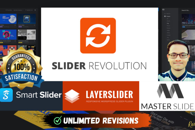 I will create or fix responsive slider using slider revolution within 5 hours