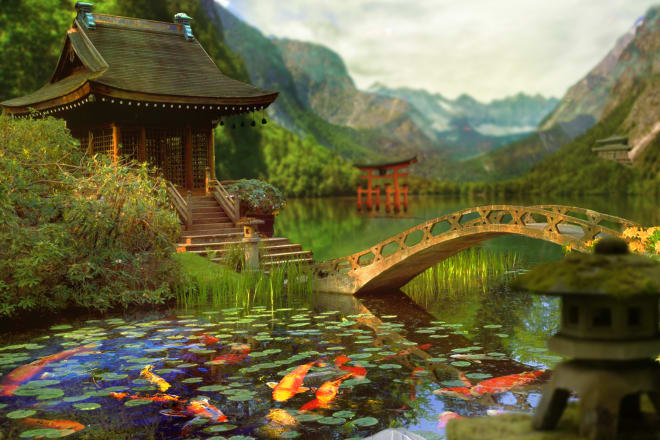 I will create professional matte paintings