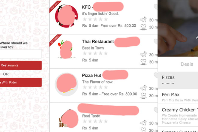 I will create restaurant food delivery with ordering system android