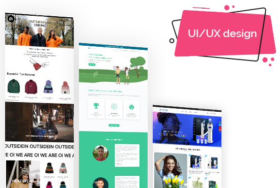 I will create UI and UX design for both web and mobile apps