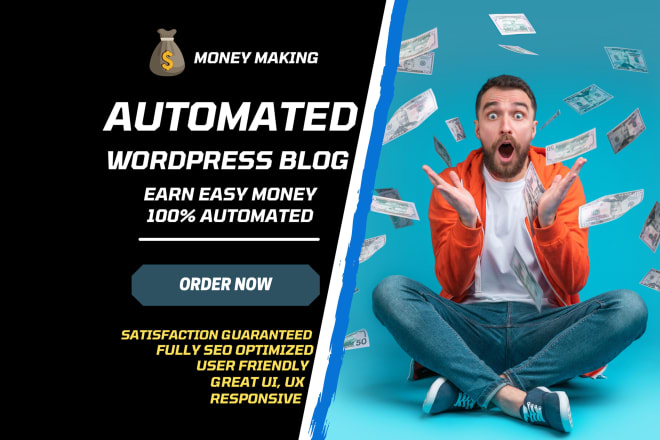 I will create wordpress autopilot or automated blog website, autoblog