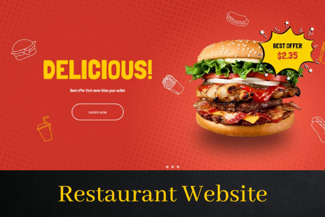 I will create wordpress restaurant website with online food order system