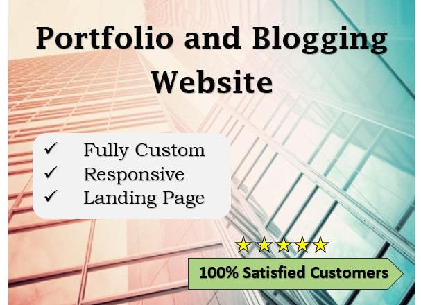 I will create your stunning personal and professional website