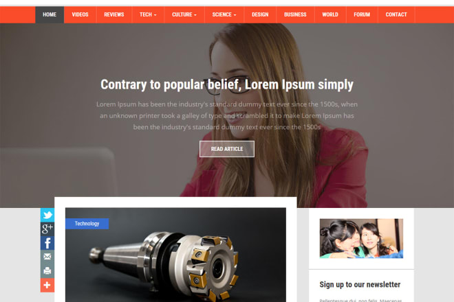 I will create,decorate,modify blog template and website on demand