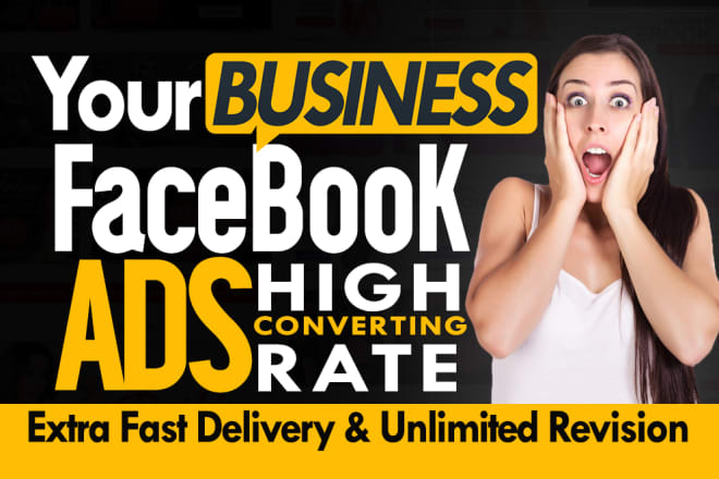 I will design 5 premium facebook ads high converting