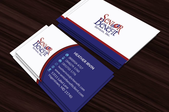 I will design a modern trendy professional business card