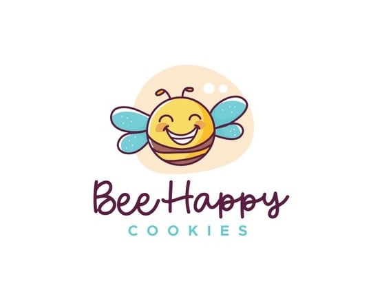 I will design a premium whimsical bee logo