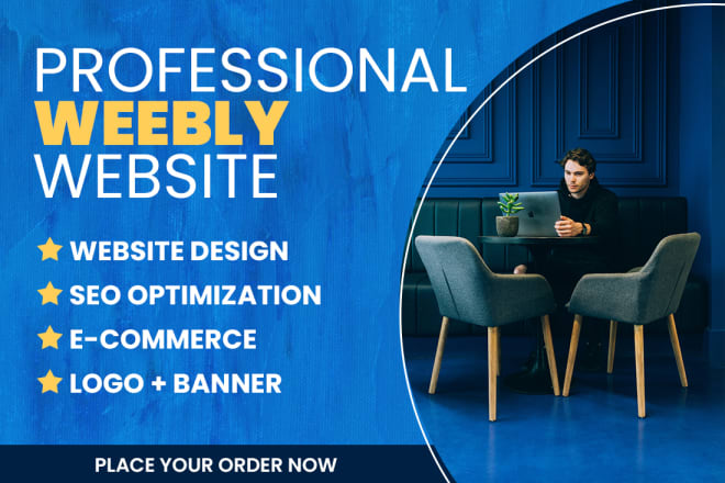 I will design a professional weebly website