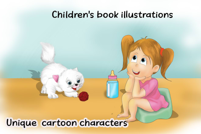 I will design an amazing cartoon design for you within 24 hours