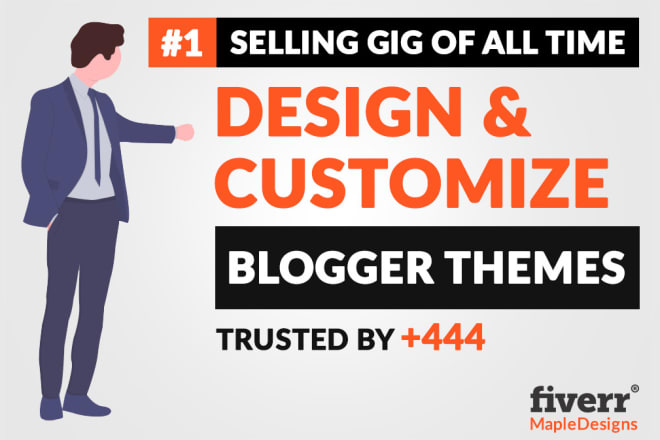 I will design and customize your blogger template