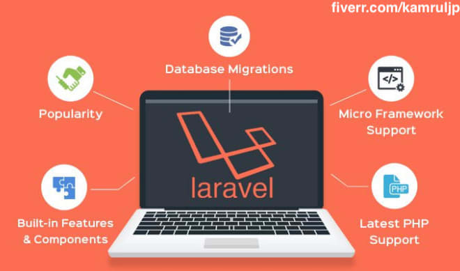 I will design and develop web application using laravel reactjs