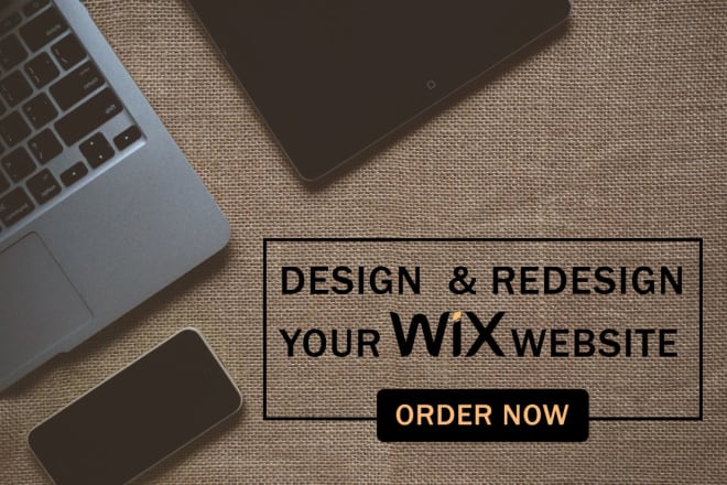 I will design and redesign custom wix website
