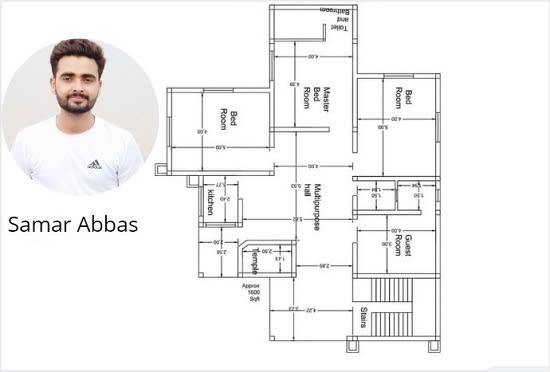 I will design anything in autocad 2d, drawings and floor plans