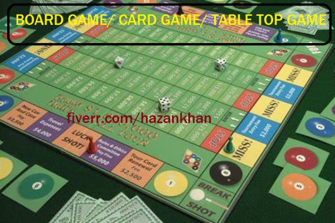 I will design board game, table top game and card game with rules and full prototype