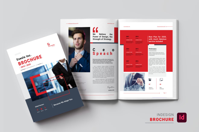 I will design business brochure, magazine, company profile, proposal or annual report