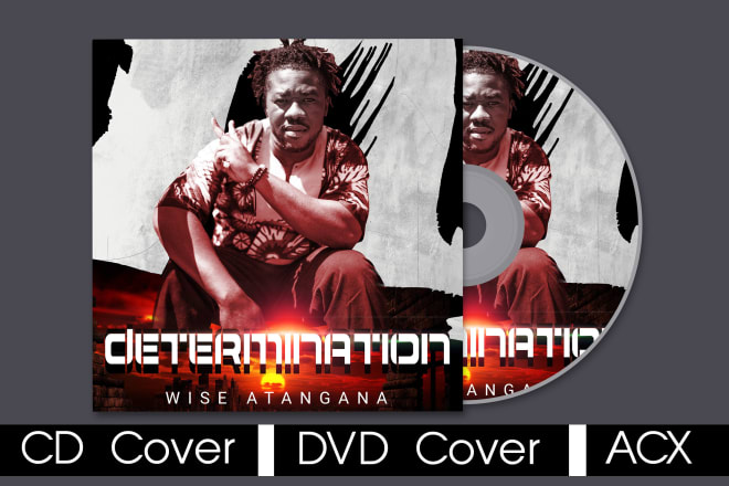 I will design cd cover, dvd cover, acx cover, album cover