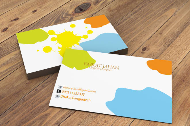 I will design classy and trendy business card and logo