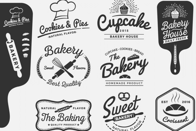 I will design creative bakery and patisserie logo in high definition