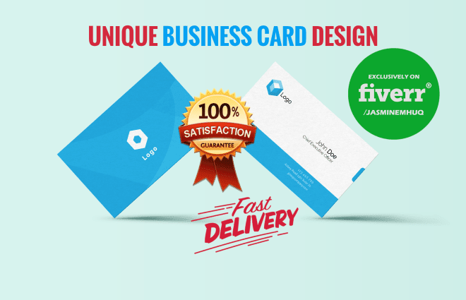 I will design creative business card