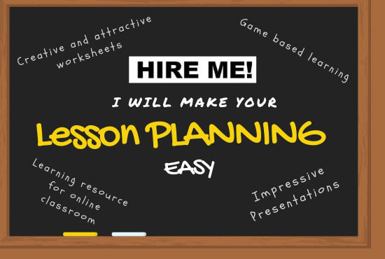 I will design detailed quality educational lesson plan