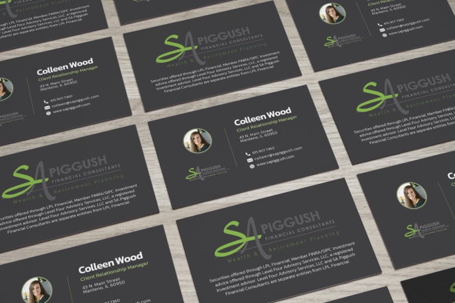 I will design elegant business card in accurate time