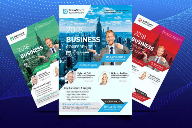 I will design exclusive flyer brochure for your business