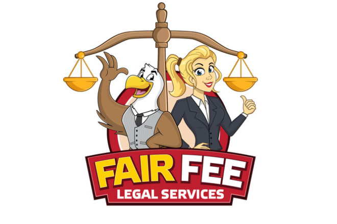 I will design fair fee legal services logo with unlimited revisions