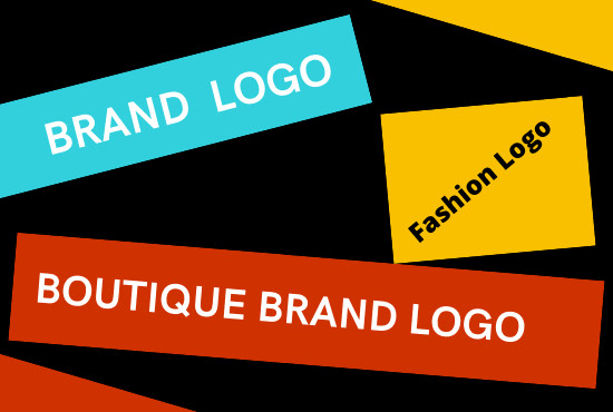 I will design fashion boutique brand logo or modern jewelry