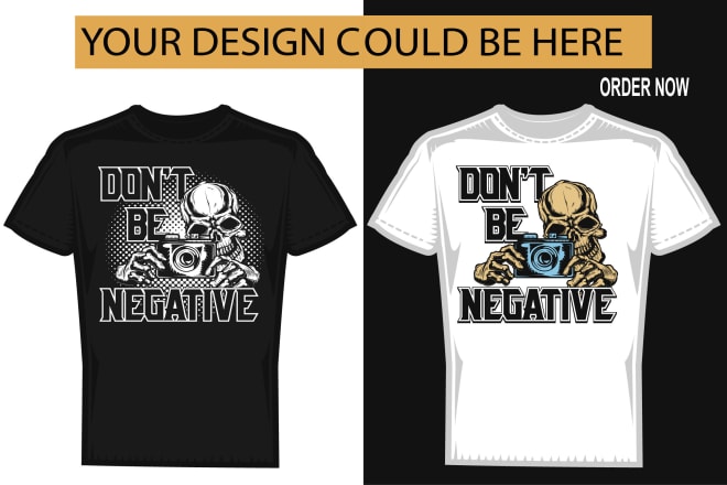 I will design graphics for your merch tshirts of any style