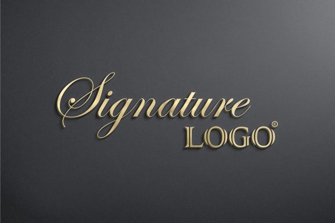 I will design handwritten signature logo in 12 hours