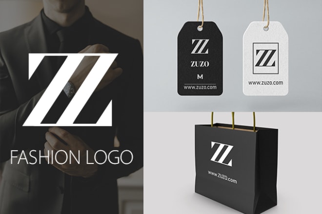 I will design luxury fashion logo and complete branding package