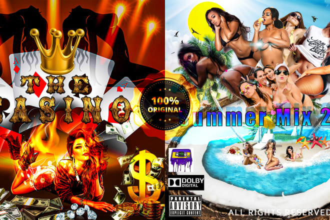 I will design meaningful and amazing album covers mixtape covers
