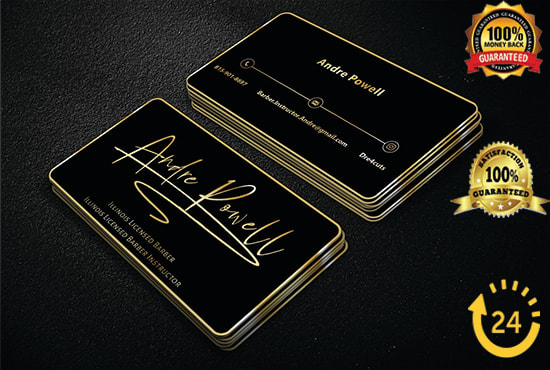 I will design minimalist business card print ready files
