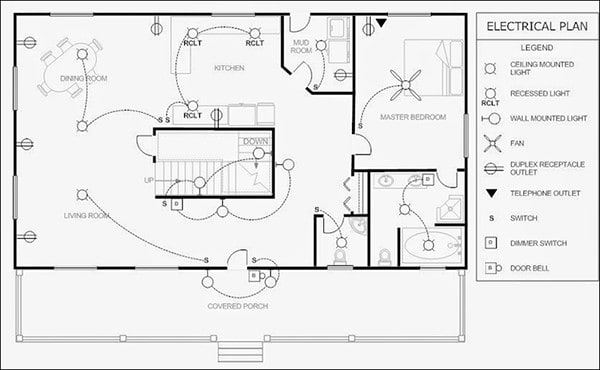 I will design or draw electrical drawing and floor plan