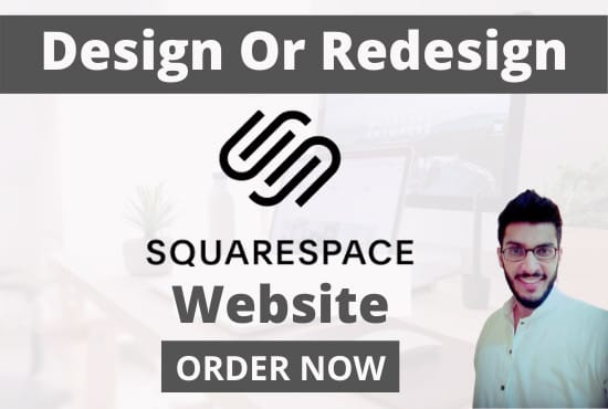 I will design or redesign a squarespace website professionally