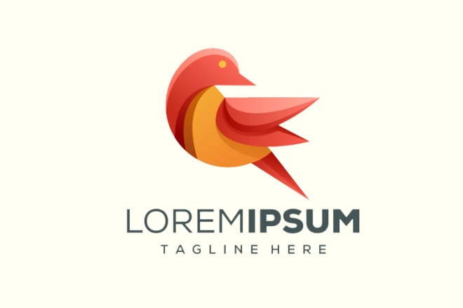 I will design outstanding flaying bird logo for you