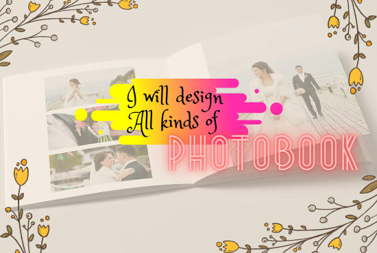 I will design photo book, wedding album, travel book