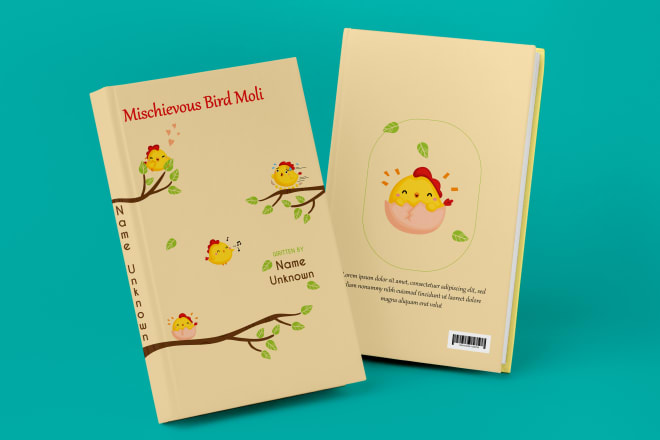 I will design professional kids book cover, ebook cover