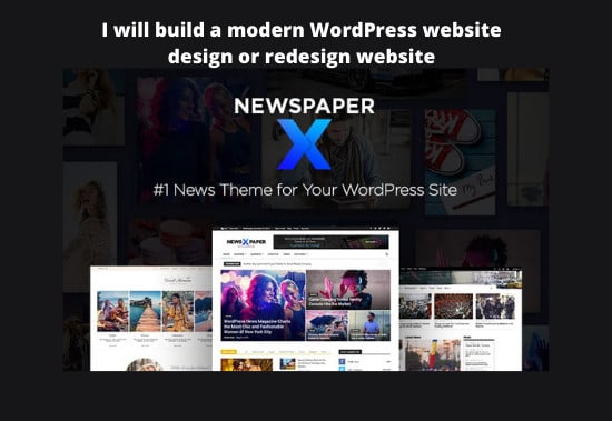 I will design, redesign, or fix a wordpress website