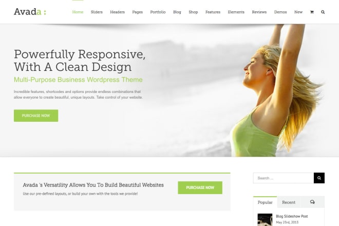 I will design responsive website using avada theme