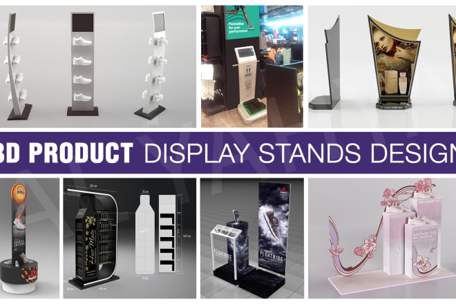 I will design retail, fsdu, display solutions