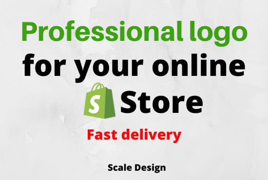 I will design shopify logo for your ecommerce online store
