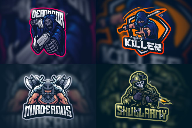 I will design sports, esports gaming logo