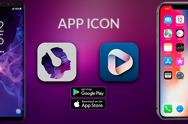 I will design stunning android and ios mobile app icon